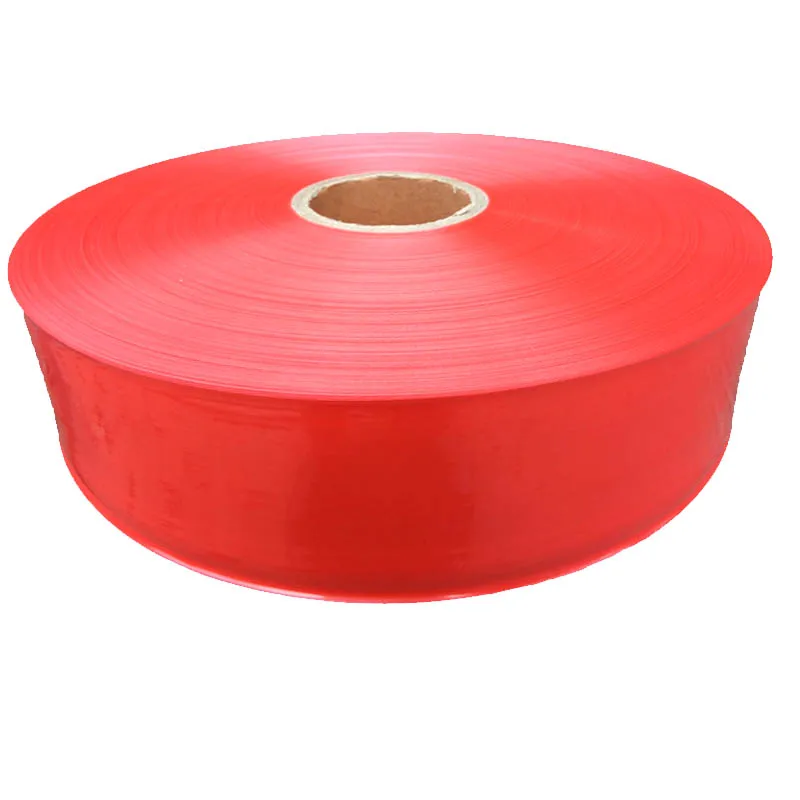 5M Red Plastic Sausage Casings for Sausage Food Grade Salami Width 48-50mm Maker Shell Plastic Casing Kitchen Tools
