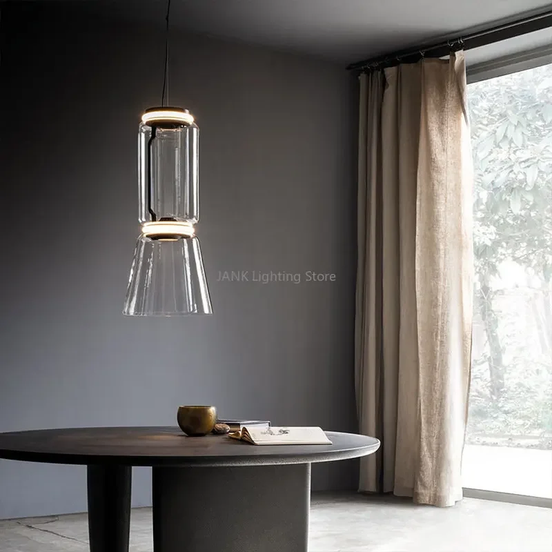 Designer Italiano Flos Paralume In Vetro Lampada A Sospensione Lampadario A Led Minimalista Soggiorno Tavolo Da Pranzo Decorazioni Per La Casa Ornamen