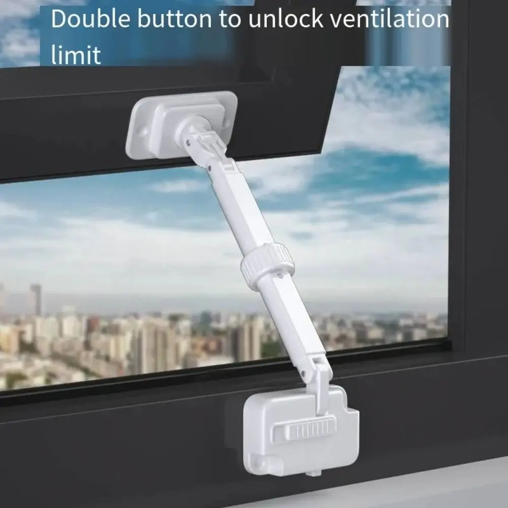 Window Lock Perforation-free Sliding Flat Child Safety Anti-theft ABS