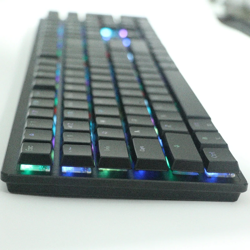 キーボード hium l keycaps black HiUM Aluminum Alloy Low Axis Keycap Custom Metal HL Transparent