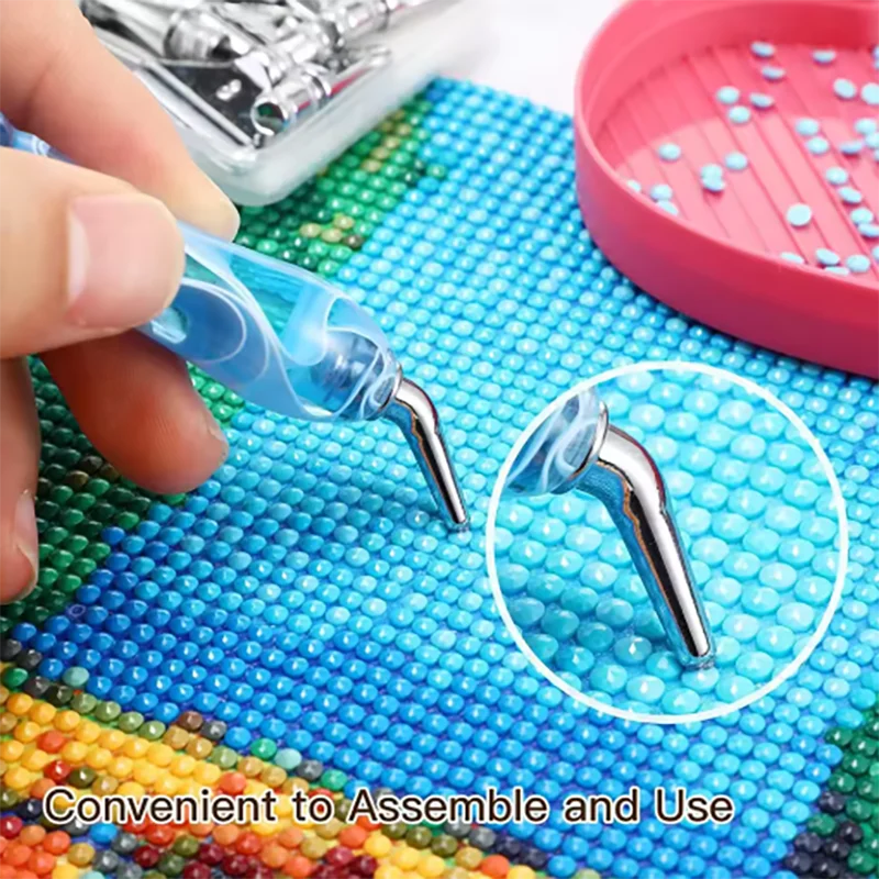 5D DIY Diamond Painting Tool Metal Point Drill Pen Heads
