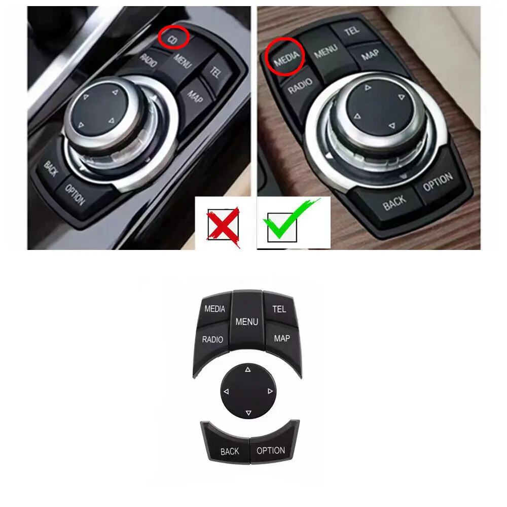 

WXZOS 7 Button IDrive MultiMedia Switch Repair Kit For BMW X5 F15 X6 2014-2016