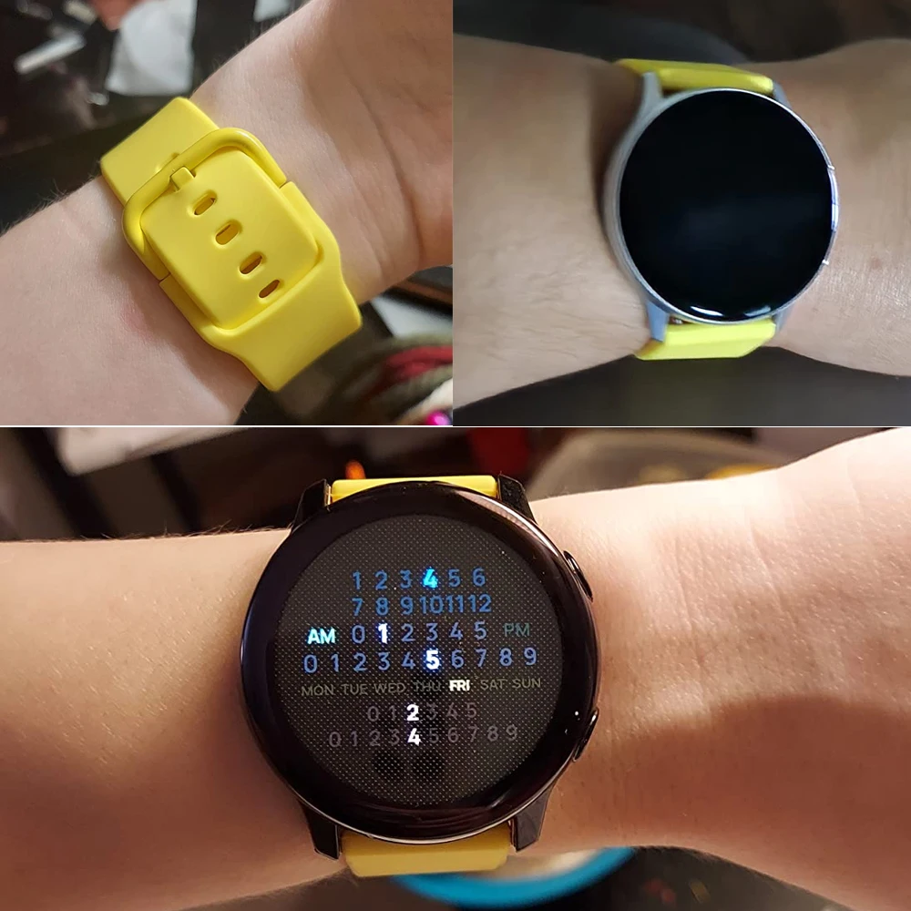 Silicone Replacement Smartwatch Wristband Bracelet
