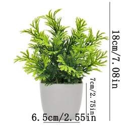 Elegant Artificial Bonsai Plant for Home and Office Decor (Pine needle leaves)