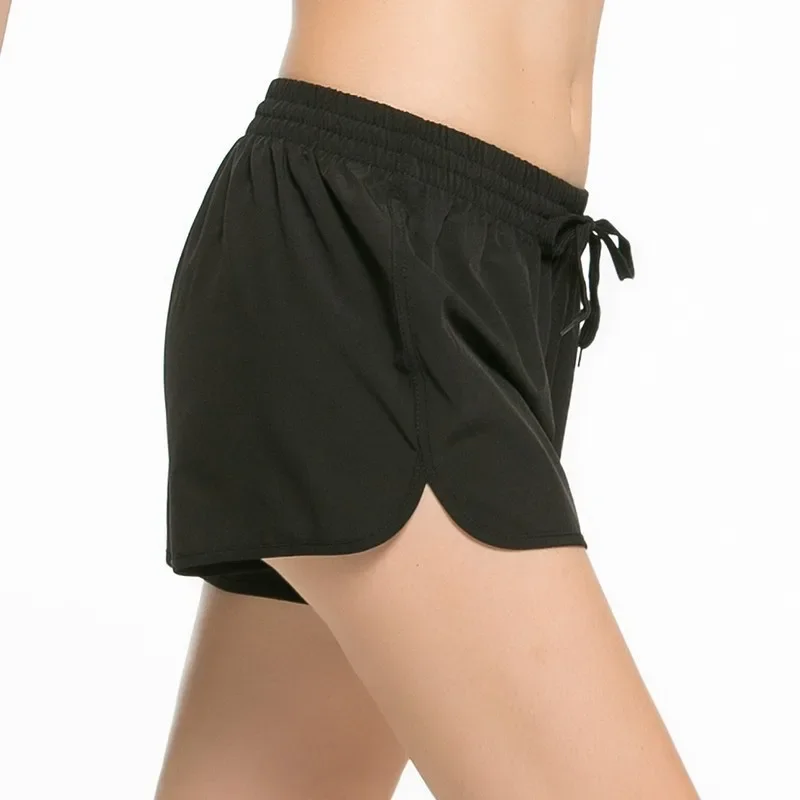 Women's Sport Shorts Quick Dry Fitness Running Training Marathon Cycling Beach Pants Single Layer Outdoor Wear Multi-Purpose