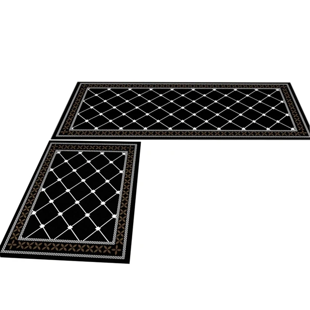 Kitchen Set 2 Piece Anti Fatigue Mats, 2/5Inch Thick Waterproof