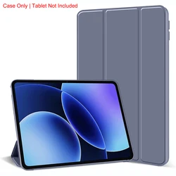 Premium Tri - Fold Magnetic Stand PU Leather Protective Case with Auto Sleep/Wake Function for Xiaomi Pad 8 Pro (YT Lavender Purple)
