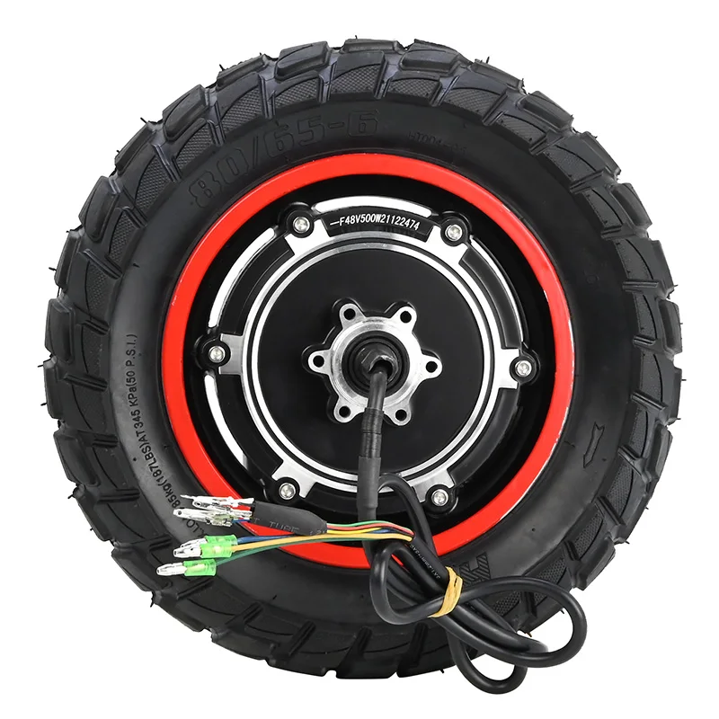 

500W Wheel Motor Engine for KUGOO M4 / M4 PRO Electric Scooter Motor With 10 Inch 80/65-6 Outer Tire