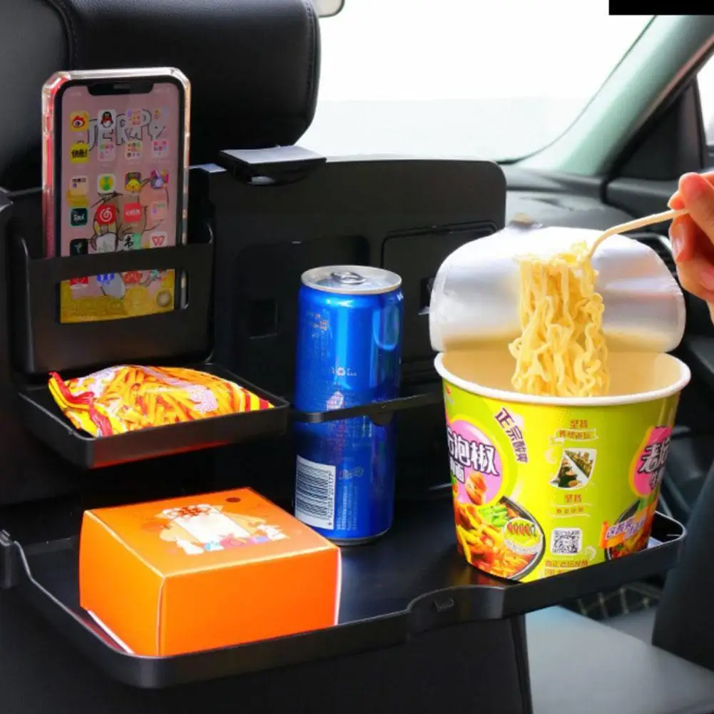 Tragbare Autos itz lehne Tablett Tisch faltbare Auto Rücksitz Tisch  Veranstalter Auto Arbeit Esstisch Essen Tablett für Essen und Trinken t3g6