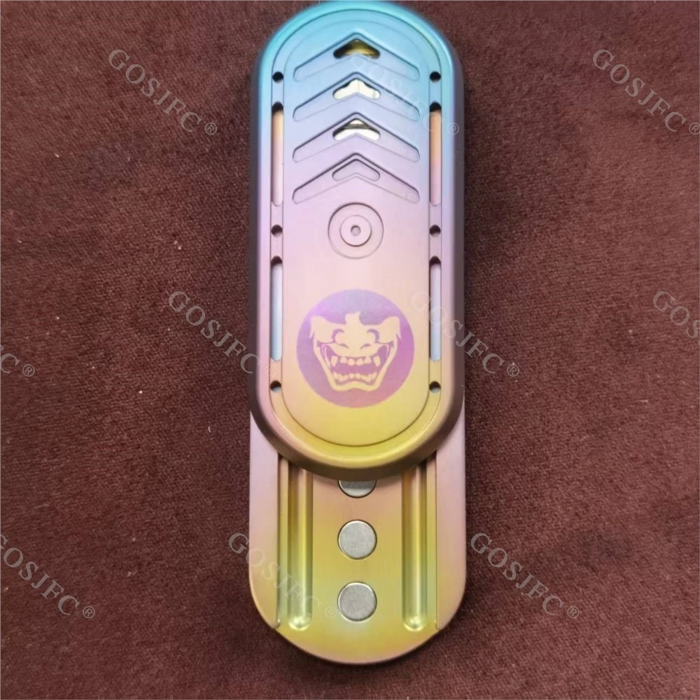 ZDEDC ガラガラヘビ音叉フィジェットスライダーストレスリリーフ