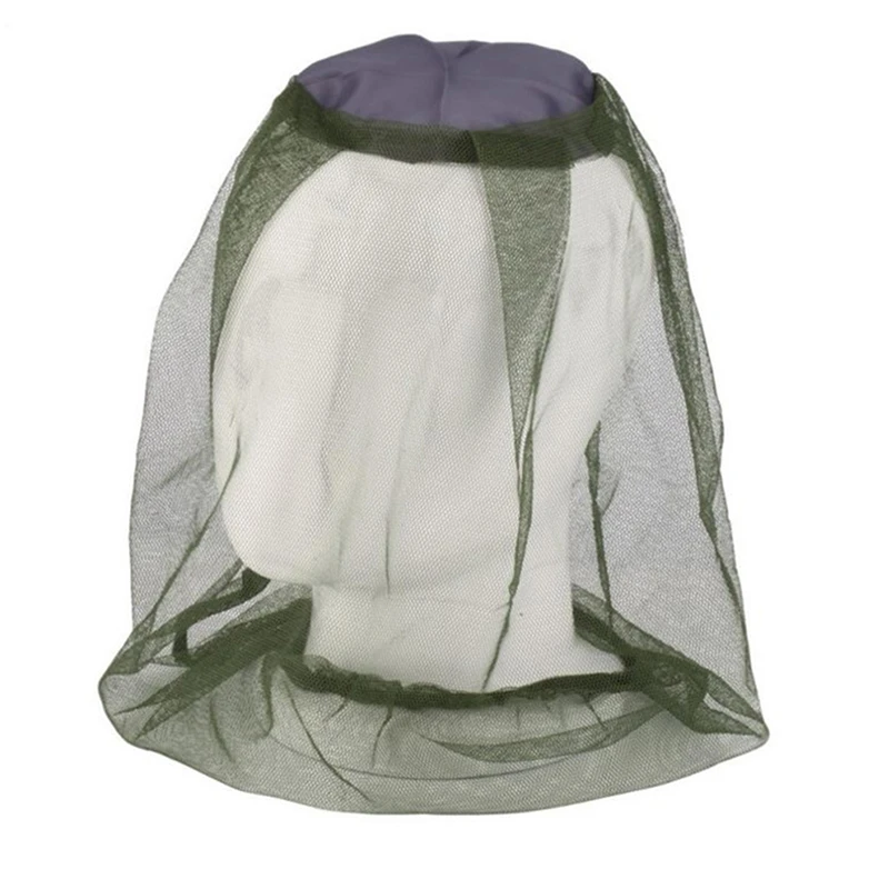 Fishing Hats Outdoor Anti Mosquito Insect Garden Beekeeping Camping Bug Mesh Head Net Face Protector Nets