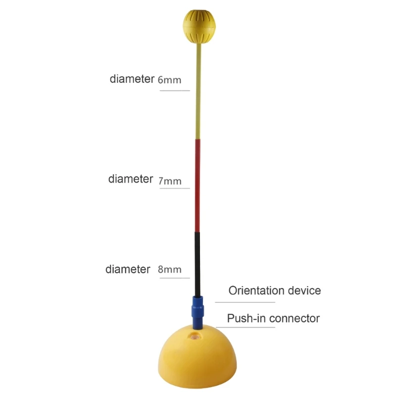 

Professional Tennis Swing Trainer, Tennis Trainer Aid Practice Tool for Beginners Improve Skills of topspin & Downspins