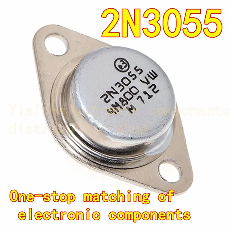 

High Power Transistor 2N3055 TO-3 gold seal 10PCS