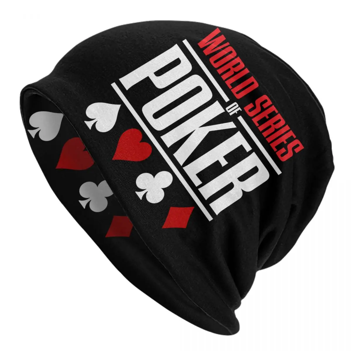 

World Series Of Poker Skullies Beanies Caps Unisex Winter Warm Knitting Hat Men Women Fashion Adult Bonnet Hats Outdoor Ski Cap