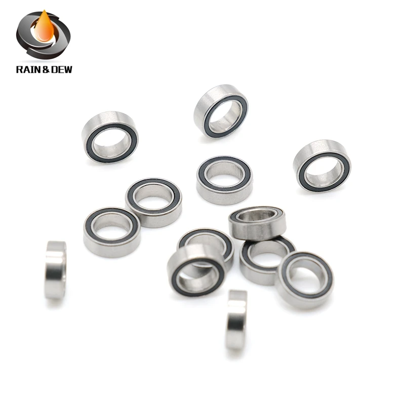 

MR85RS Bearing 10PCS 5x8x2.5 mm ABEC-7 Hobby Electric RC Car Truck MR85 RS 2RS Ball Bearings MR85-2RS Black Sealed