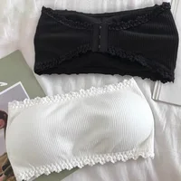 Soutien-gorge sans bretelles en dentelle pour femmes, haut tubulaire Sexy, Invisible, Push-Up, Bralette, sous-vêtements sans couture, Lingerie d'été, enveloppes de poitrine, hauts courts 1