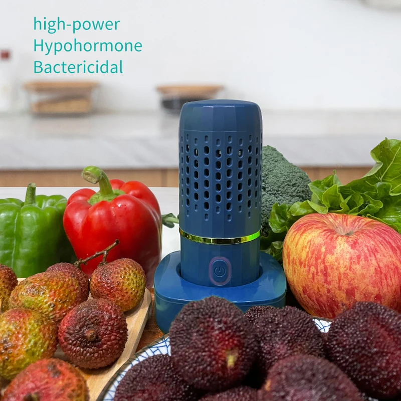 Machine a laver les fruits et legumes en forme de Capsule portable