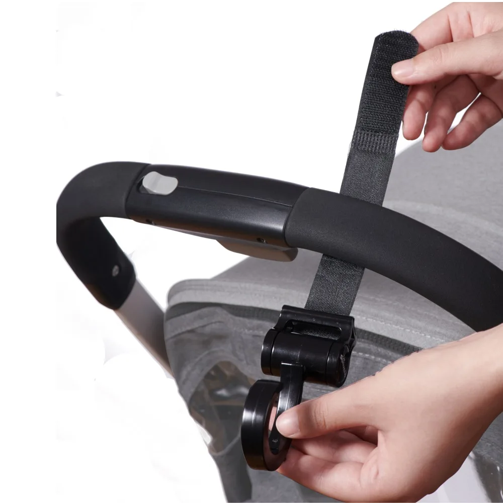 Baby Stroller Hooks Pram Rotate 360 Diaper Bag Hanger Baby Kids Activity Gear Stroller Accessories 2pcs/set