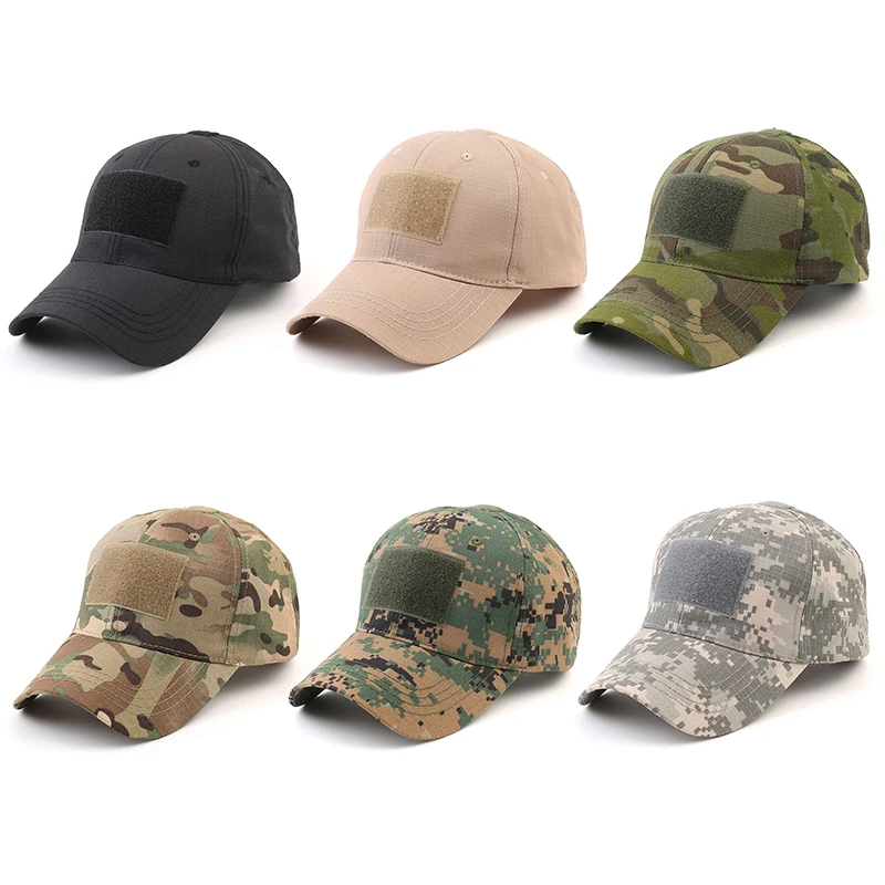 

Hot sale Army Camouflage Male Baseball Cap Men Embroidered Caps Outdoor Sports Tactical Dad Hat Casual Hunting Hats