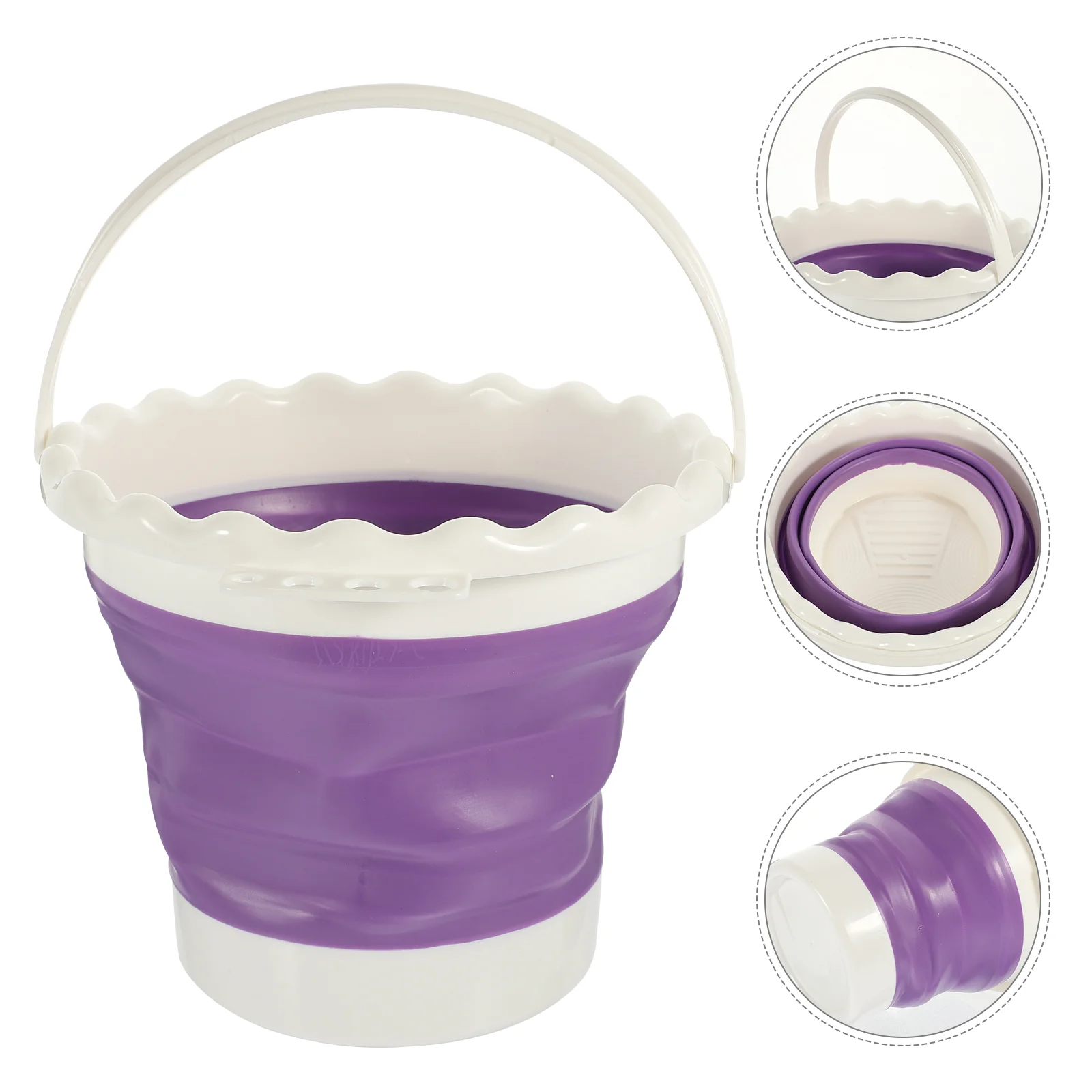 

Paint Brush Washer Multifunction Watercolor Washing Bucket Painting for Creative
