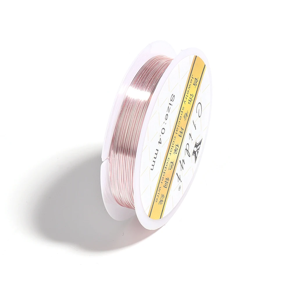 Versatile Gold Copper Wire for Jewelry Beading and DIY Crafts – Multiple Thickness Options Available