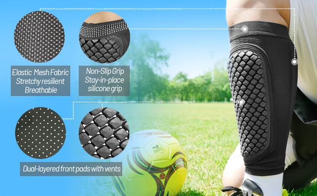 Parastinchi Da Calcio Per Bambini E Adulti - Leggeri E Protettivi Per Sport E Allenamenti - Foto 6