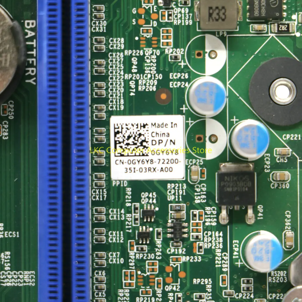 Desktop Motherboard GY6Y8 0GY6Y8 CN-0GY6Y8 LGA1155 DDR3 Mainboard 100% Testado