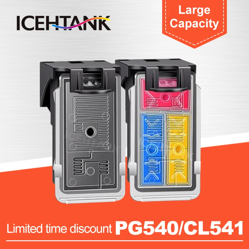 Icehtank Pg-540 Cl-541 Pg540 Cl541 Cartuccia Di Inchiostro Ciss Pg 540 Inchiostro Compatibile Per Canon Pixma Mg2150 3150 4150 4250 3650