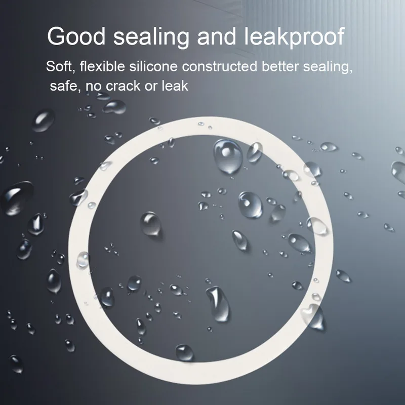 Coffee Pot Silicone Seal Ring Rubber Washer Sealing Ring Gasket For Cups Coffee Makers 1/2/3/6/9/12