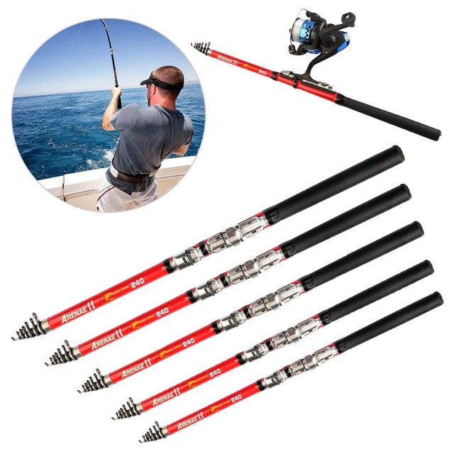 SuperHard Adjustable Travel Portable Fishing Tackle Stream Hand Pole Carp  Feeder Telescopic Fishing Rod - AliExpress