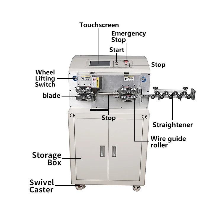 Automatic Wire Stripping Machine JH-608-MAX2-ST95 Computer Type Stripping Tool f