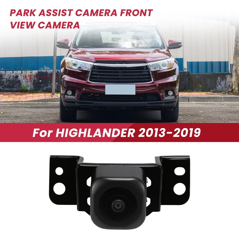 1PC Black 86790 0E081 Car Park Assist Camera Front View Camera Fit For