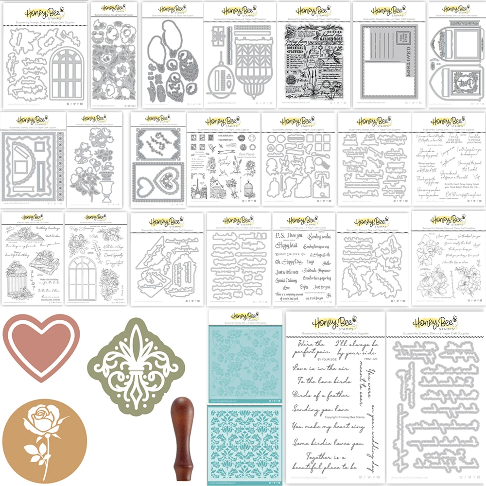 Cutting Dies & Stamps & Stencil Scrapbook Diary Decoration Embossing Template DIY Greeting Card Handmade