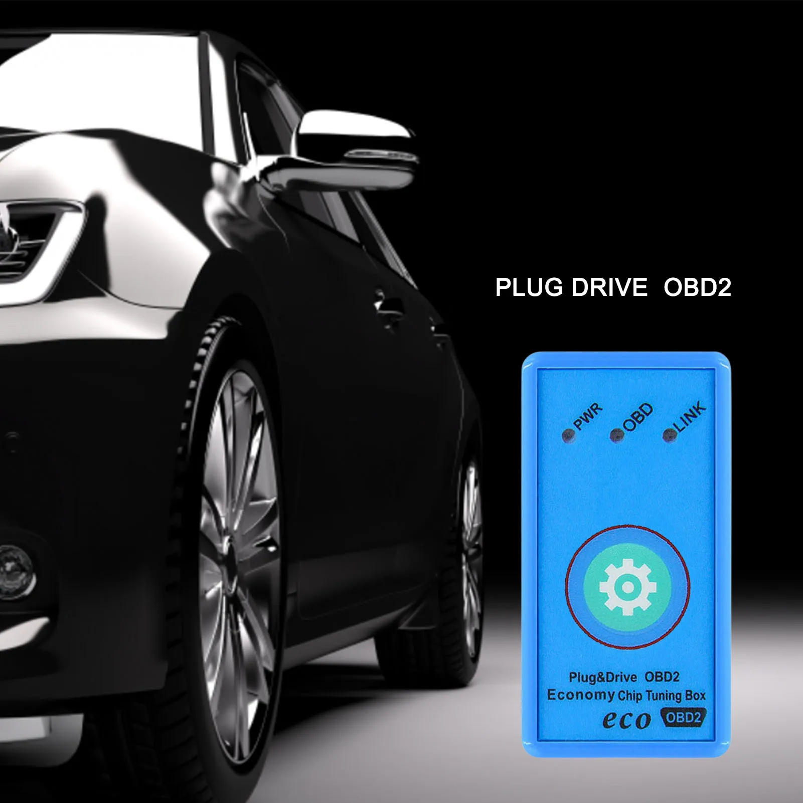 Fuel Saver Good ECO OBD2 Chip Tuning Box More Powers Torque Good OBD2 ECOOBD2 For Diesel Petro Gasolines Vehicles Car Assessory