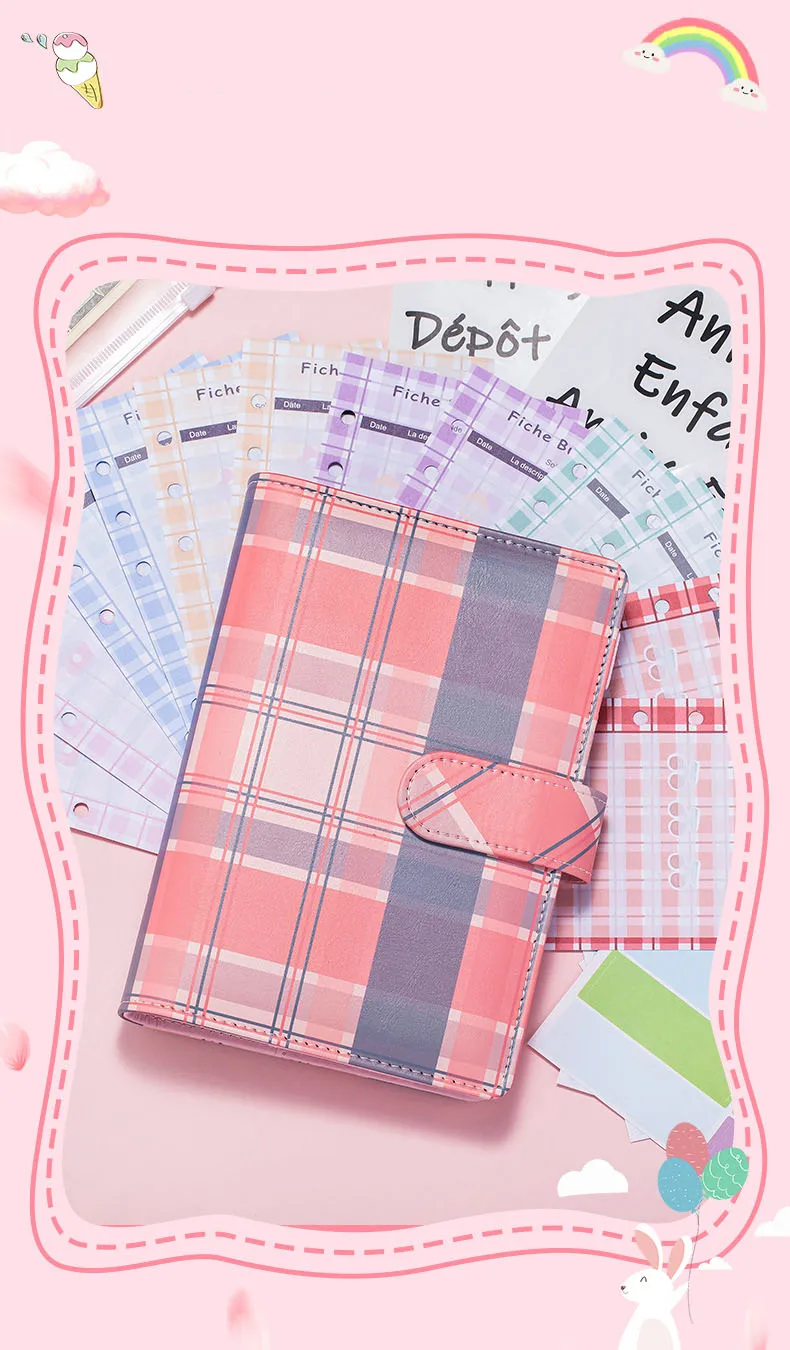 plutônio, planejador do orçamento, Envelopes do dinheiro, bolsos, A6, 12 PCes, 8 PCes