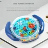 Educational Handheld Balance Ball Gear Maze Plate  Concentration Training Children Plane Maze Ball Toy Board Games 2