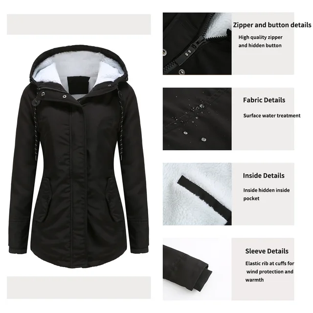 Winter Jackets for Women 2023 Long Parkas Cold Coat Black Red Green Pink  Blue Clothes Abrigo Mujer Invierno Manteau Femme Hiver - AliExpress