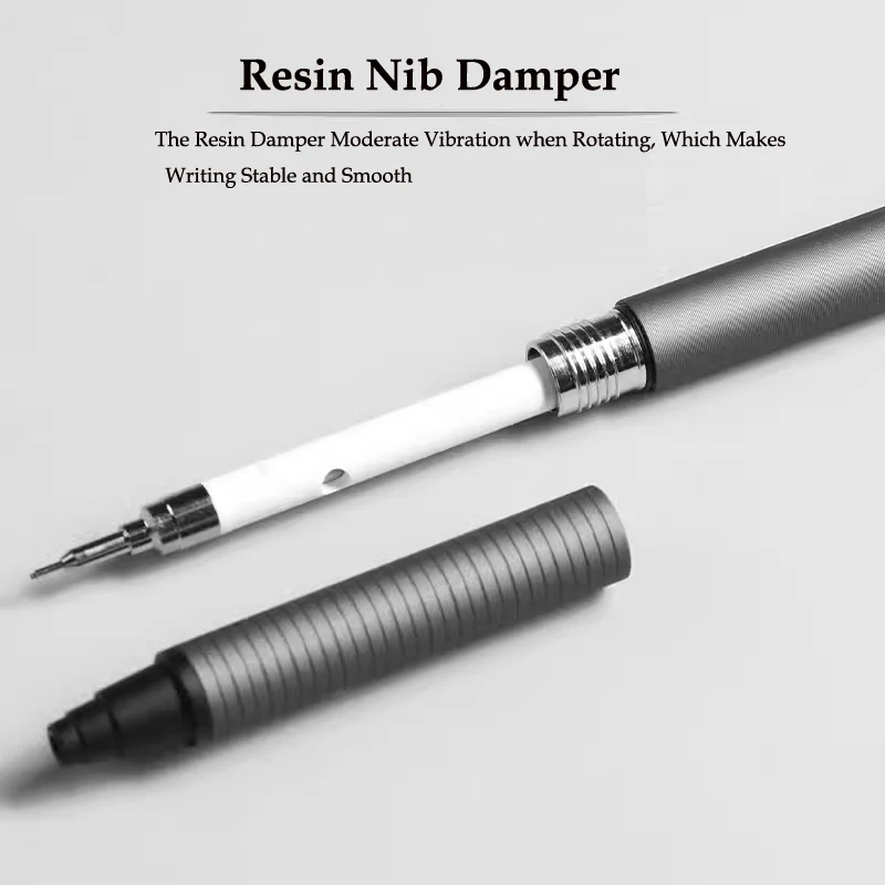 Uni 메탈 쿠루토가 M5-KH 기계식 연필, 0.5mm HB, 2B 리드, 자동 쿠루 토가 업그레이드 드래프트 드로잉 연필, 파손 방지