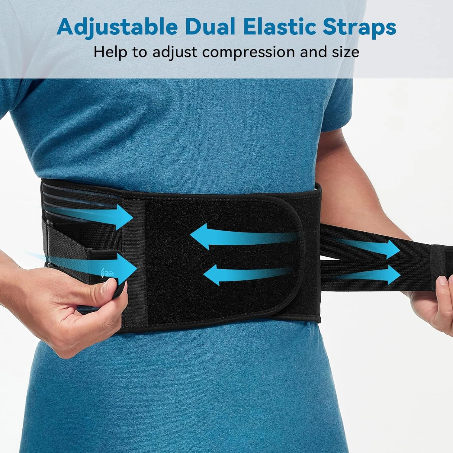Maximum Relief Ultimate Comfortable Breathable Lower Back Pain Relief Support Belt-All-Inclusive Lumbar Support for Sciatica -
