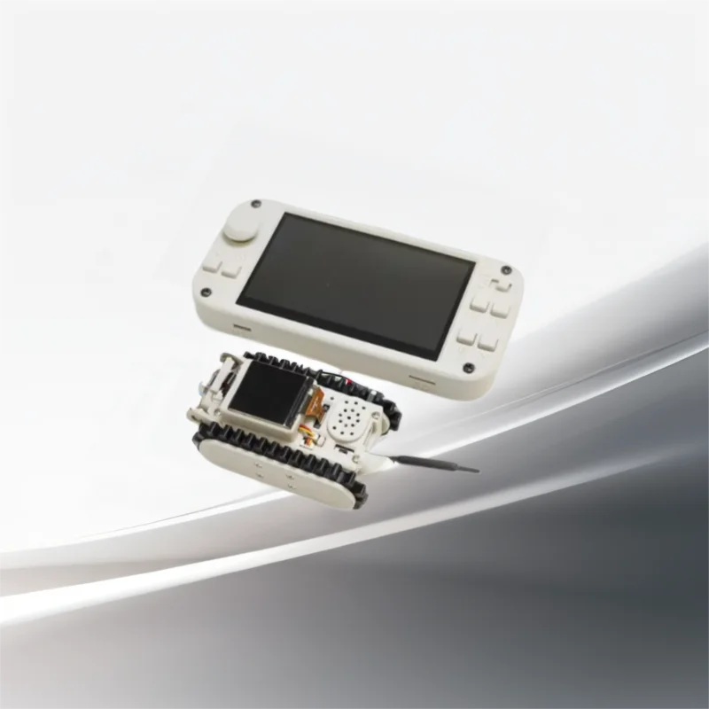 파이프라인 검사 무선 비디오 카메라 장착 자동차 트랙 로봇 제조업체 교육용 Esp32 스캐닝 코드 네트워킹 DIY 프로그램 Toysit