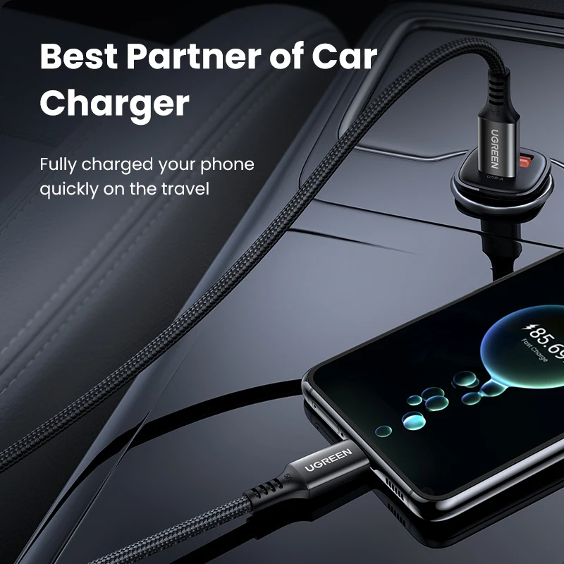 UGREEN USB Type C to Type C PD100W Fast Charging Cable QC 4.0 for Macbook Samsung Huawei USB C to USB C 100W USB Type C Cable