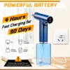 Electric Ear Wax Cleaner Set 3 Stages Pressure Portable Ear Canal Flushing Tool For Adults Children Ear Wax Removal Rechargeable 1
