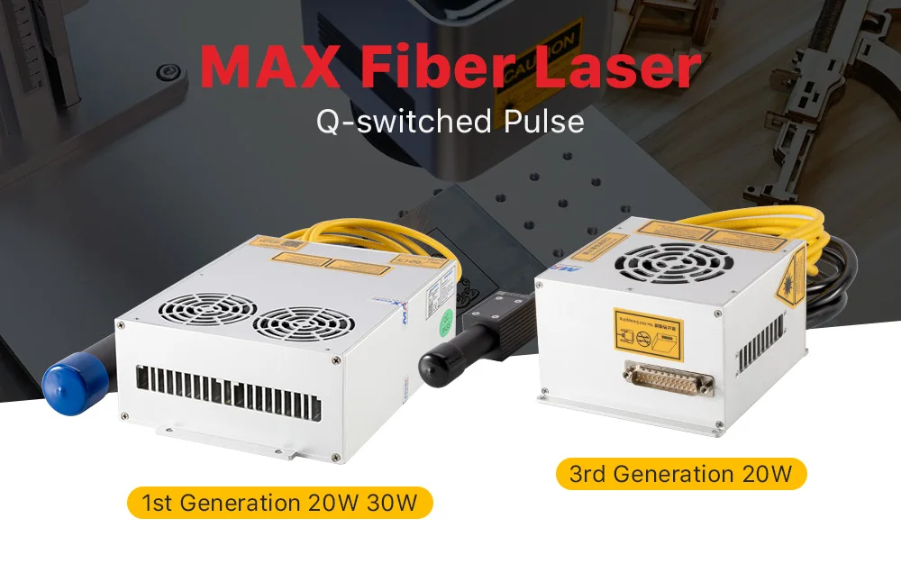Ultrarayc Max MFPN-20M/30M Q-switched Pulse Fiber Laser Resonator für tragbare Standard-Faserlaser-Markierungsmaschine – Detail 3
