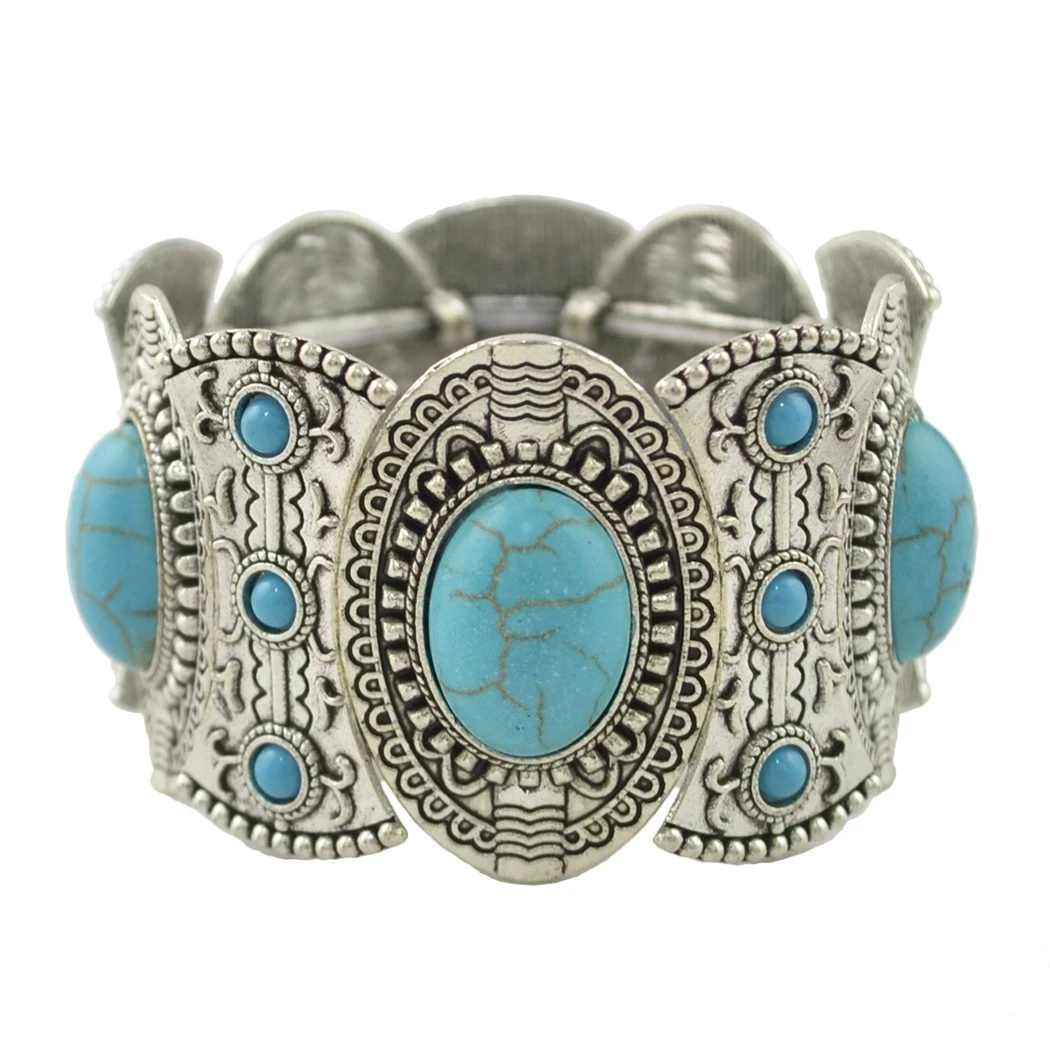 Tribal Ethnic Bohemian Indian Vintage Metal Stone Coin Bracelet Gypsy Boho Bracelet Festival Women Men Turkish African Jewelry silver bracelet chain bracelet charm bracelet leather bracelets beaded bracelet paracord bracelet stainless steel bracelets crystal bracelet cubic zirconia bracelet zircon bracelets