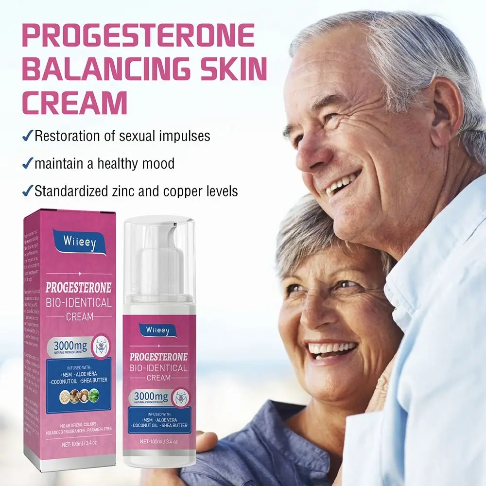 3000 mg Emotional Balance Comfortable for Menopause Relief Progesterone Creams Bioidentical Progesterone Balance Cream