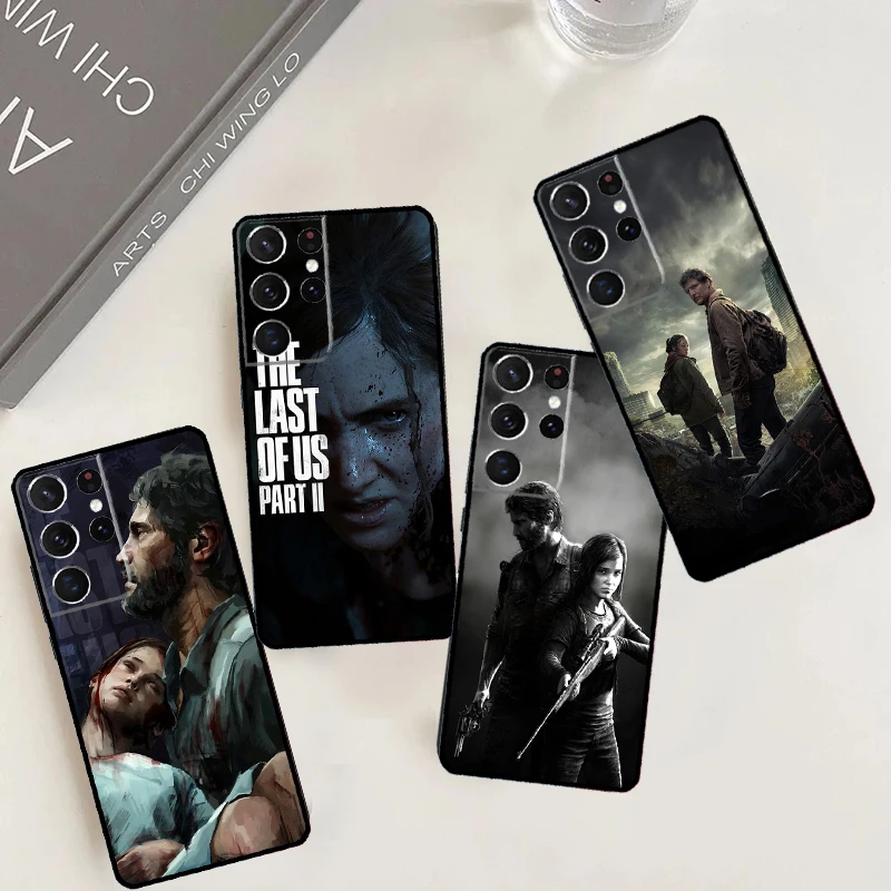 The Last of Us TV Case For Samsung Galaxy S24 Ultra S22 S23 Plus Note 10 Note 20 S8 S9 S10 S20 S21 FE Cover