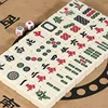 64+1 Seaside escape Mahjong Blocks Tiktok 64 Pcs Mahjong Seaside Escape Tile Game Pattern of Flag Ball Battle Chee Chess Toys 1