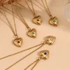 99135-294b91.jpg Keen on – collier chaîne en Y pour femmes, ne se décolore pas, exquis, chaîne de clavicule, nez de cochon, pompon, acier titane, classique français