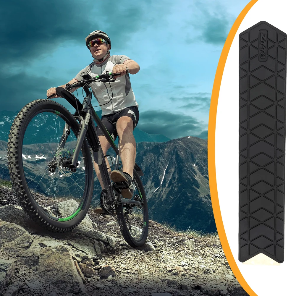 MTB Fahrrad rahmens chutz Fahrrad aufkleber Silikon Fahrrad Kettens tift schutz Schutz polster Fahrrad Unterrohr rahmens chutz Aufkleber – Detail 5