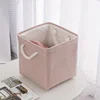 Portable fabric clothing storage box toy storage dust-proof clothing organization storage box finishing box 5